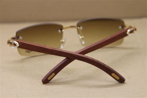 authentic cartier glasses for cheap|cheap cartier wood frame glasses.